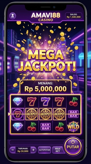 Pengguna menikmati unduhan cepat dan aman di amavi88.